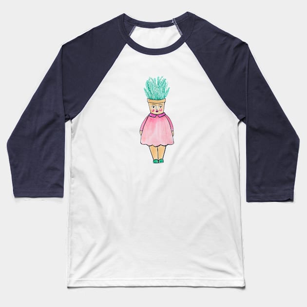 Plant Lady Baseball T-Shirt by schmuck.court